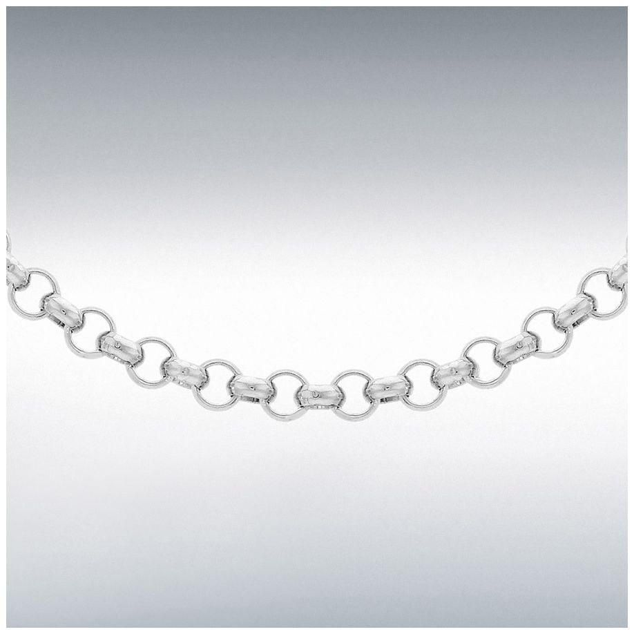 James Moore & Co 8.14.6015 Unisex Sterling Silver 40 Round Jewellery
