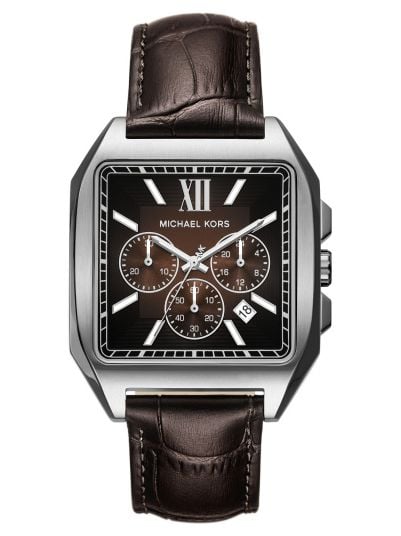 Michael Kors MK9300 Hayes Brown Dial With Chronograph and Watch