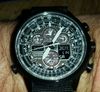 Customer picture of Citizen Navihawk A-T Black IP Plated Eco-Drive Radio Controlled JY8037-50E