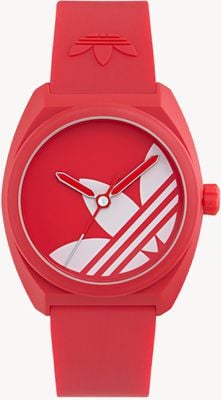 Adidas PROJECT THREE (42mm) Red Dial / Red Bio-Rubber Strap AOST26043