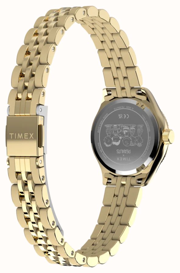 Timex x Peanuts Legacy Mini Heart Hug 25mm Stainless Steel Bracelet Watch TW6A07400 - alternate view 5
