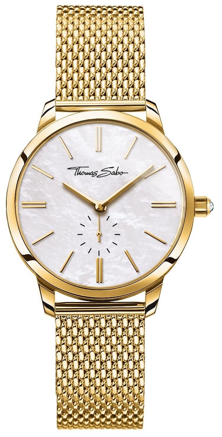 Thomas Sabo WA0302-264-213-33 Women's Glam Spirit Gold Tone Watch