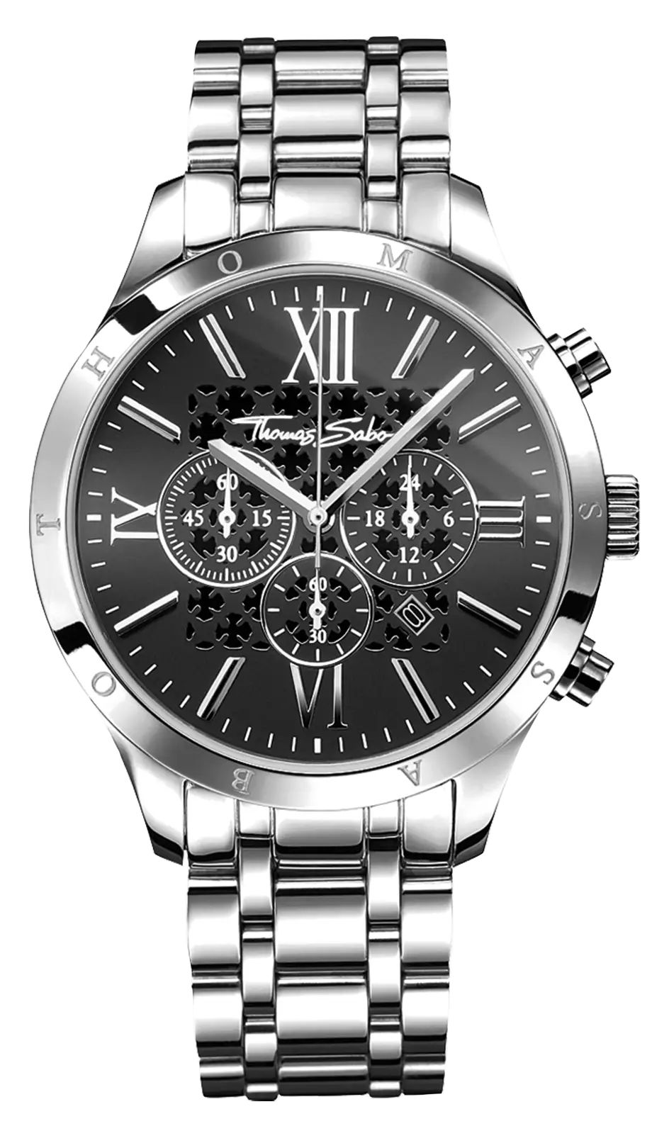 Thomas Sabo WA0015-201-203-43 Rebel Urban Quartz Chronograph Watch