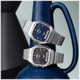 Casio Vintage Dual-Display (35.8mm) Blue Sunray Dial / Stainless Steel Bracelet AQ-240E-2A2EF - alternate view 2