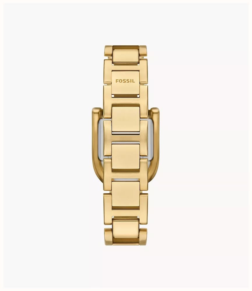 Fossil Harwell 28mm Three-Hand Gold-Tone Stainless Steel Watch ES5527 - alternate view 2