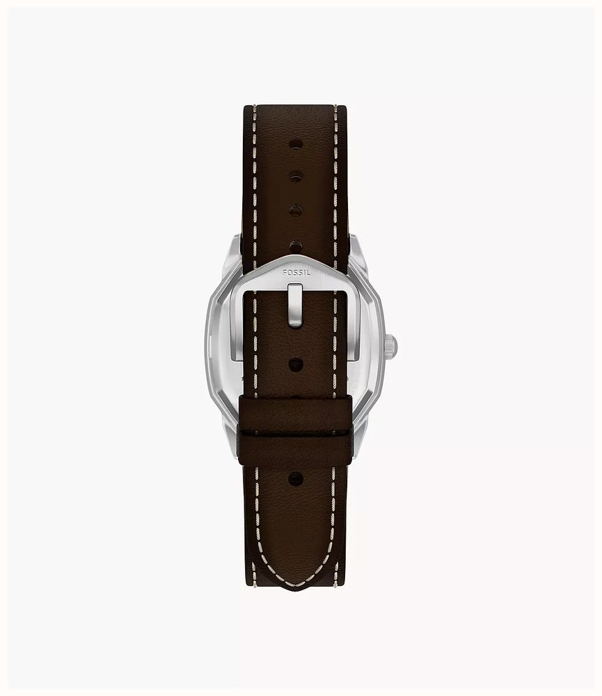 Fossil Harlow 33 mm Three-Hand Brown Leather FS6214 - alternate view 2