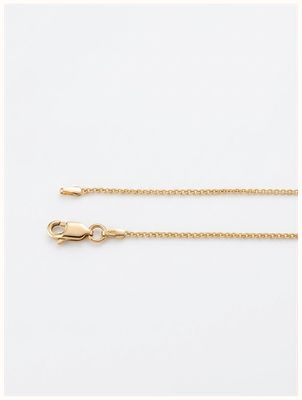 9ct Gold Solid Diamond-Cut Double Spinga 16" 1.20mm Chain SDSD-120-9Y-16