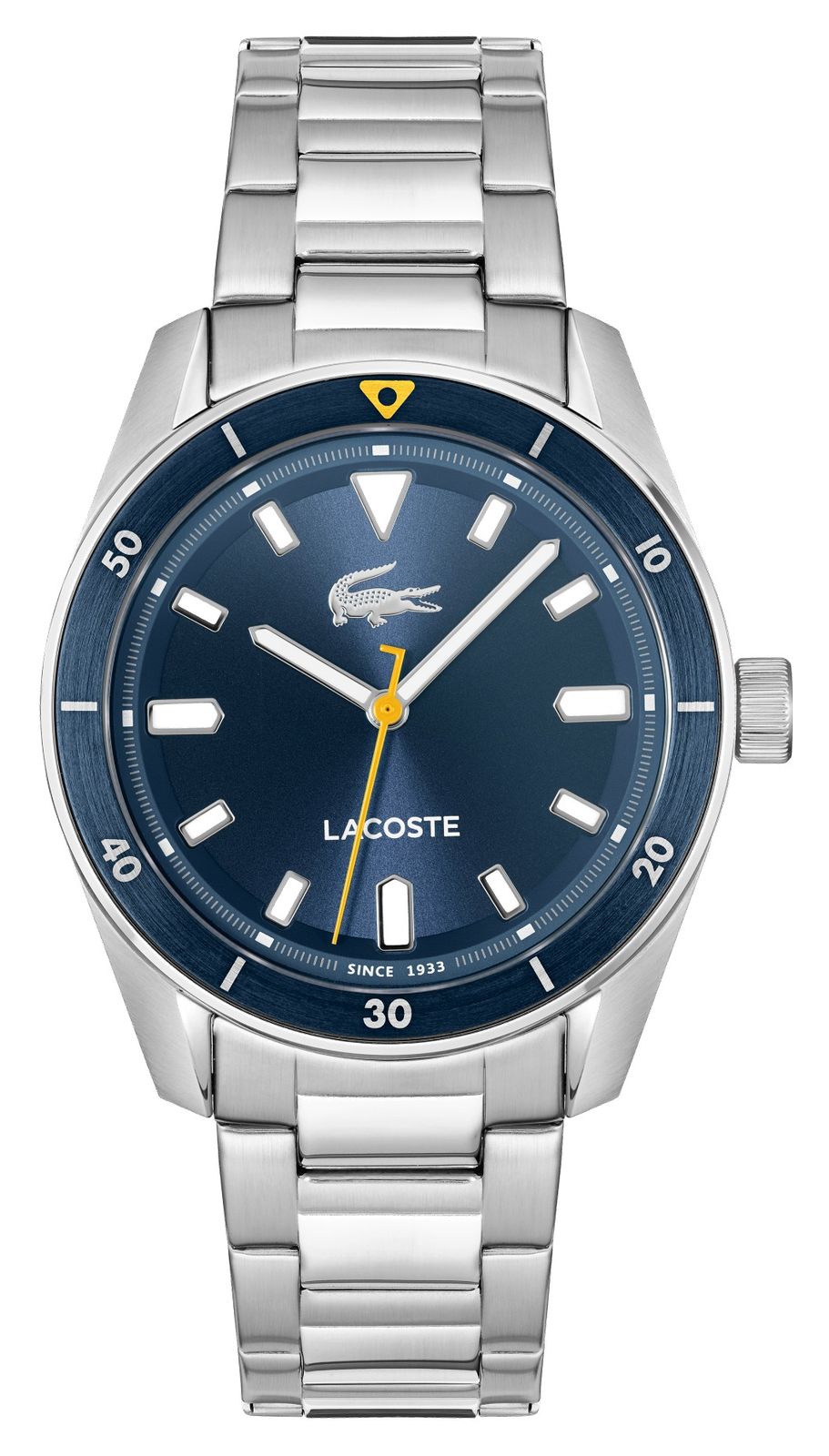 Lacoste 2011424 Boston Quartz (39mm) Blue Sunray Dial / Watch