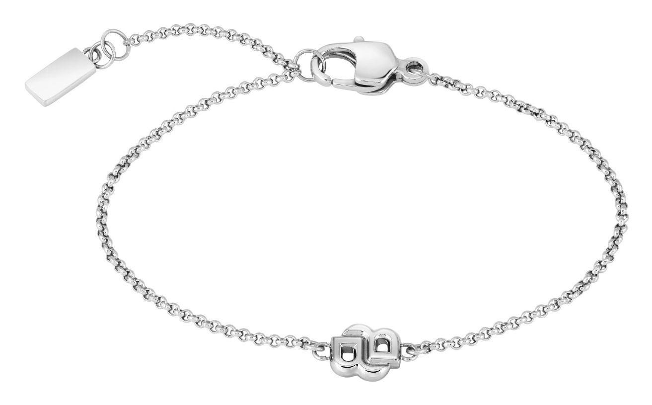 BOSS Jewellery 1580748 Ladies Double B Monogram Silver-Tone