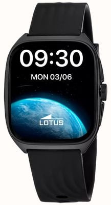 Lotus SmarTime Ondas 2 2nd Gen Smartwatch (41mm) Digital Display / Black Rubber Strap 50212/1