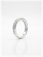 1ct Round Brilliant Natural Diamond 9ct White Gold Half Eternity Ring J48074 - alternate view 3