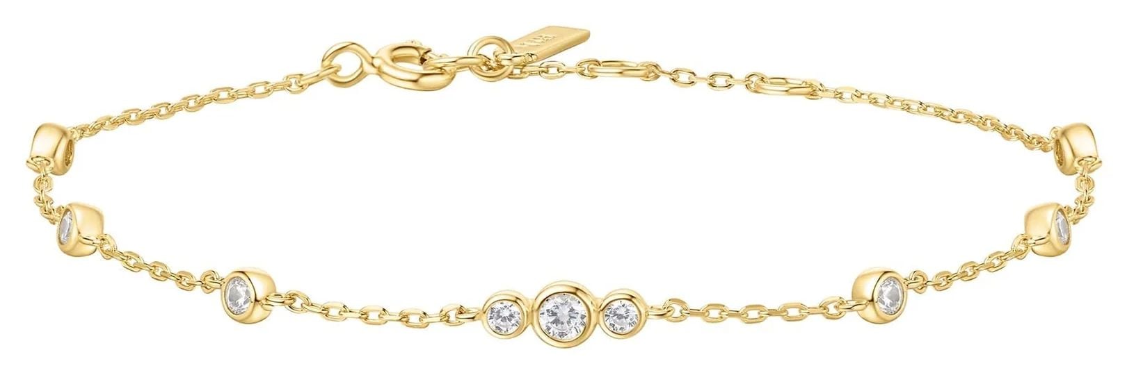 Ania Haie B065-03G Gold Sparkling Bezel Cubic Zirconia Jewellery