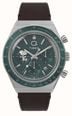 Timex Peanuts x Q Times Chronograph 40mm Brown Leather Strap TW6A04400