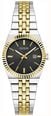 Guess Women's Vera Black Sunray Dial Two-Tone Stainless Steel Bracelet GW1101L3