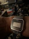 Customer picture of Casio Vintage | Silver Bracelet | Digital Dial | A700WE-1AEF