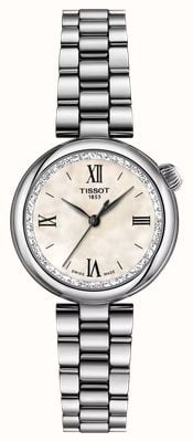 Tissot Desir Quartz (28mm) Mother of Pearl Dial / Stainless Steel Bracelet T1520101111800