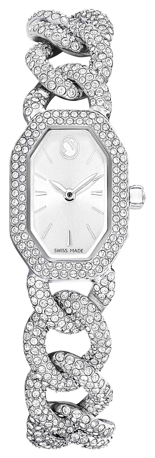 Swarovski 5668899 Dextera Chain (44mm) Silver Dial / Crystal Watch