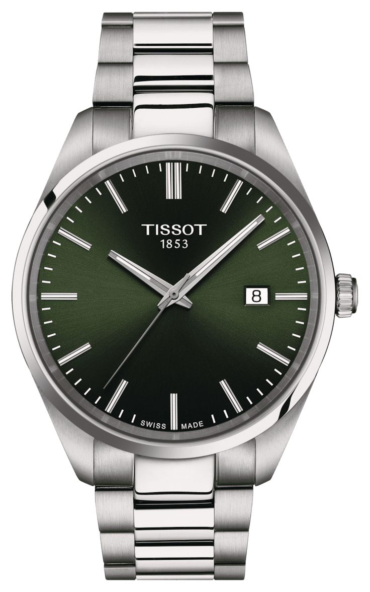 Tissot T1504101109100 Men’s PR 100 (40mm) Green Dial / Watch