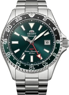 Orient Men's Sports Automatic Green Dial Rotating Bezel 43mm RA-BC0002E30B