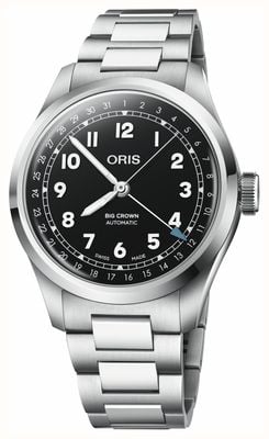 ORIS Big Crown Pointer Date Automatic (40mm) Black Dial / Stainless Steel Bracelet 01 754 7798 4064-07 8 20 06