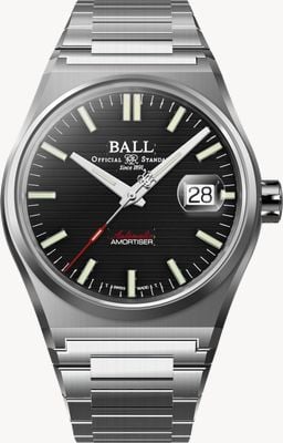 Ball Watch Company Roadmaster Perseverer Automatic (40mm) Black Dial / Stainless Steel Bracelet NM9050C-S1-BK