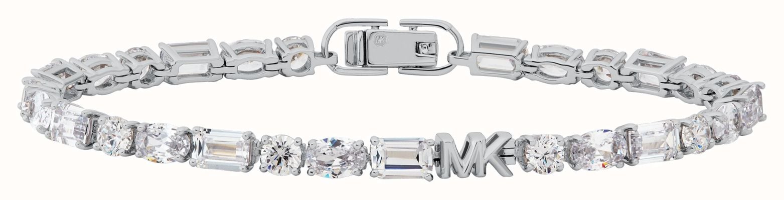 Michael Kors BRILLIANCE Cubic Zirconia Sterling Silver Tennis Bracelet MKC1661CZ040