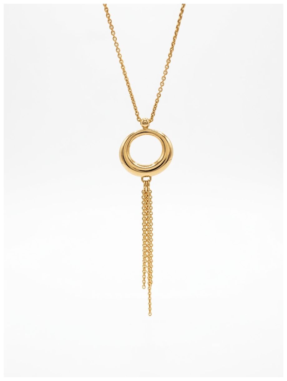 James Moore & Co J87184 9ct Yellow Gold Drop Pendant Jewellery