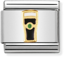 Nomination COMPOSABLE Classic U.K Stainless Steel With Enamel And 18k Gold Guinness 030250/04