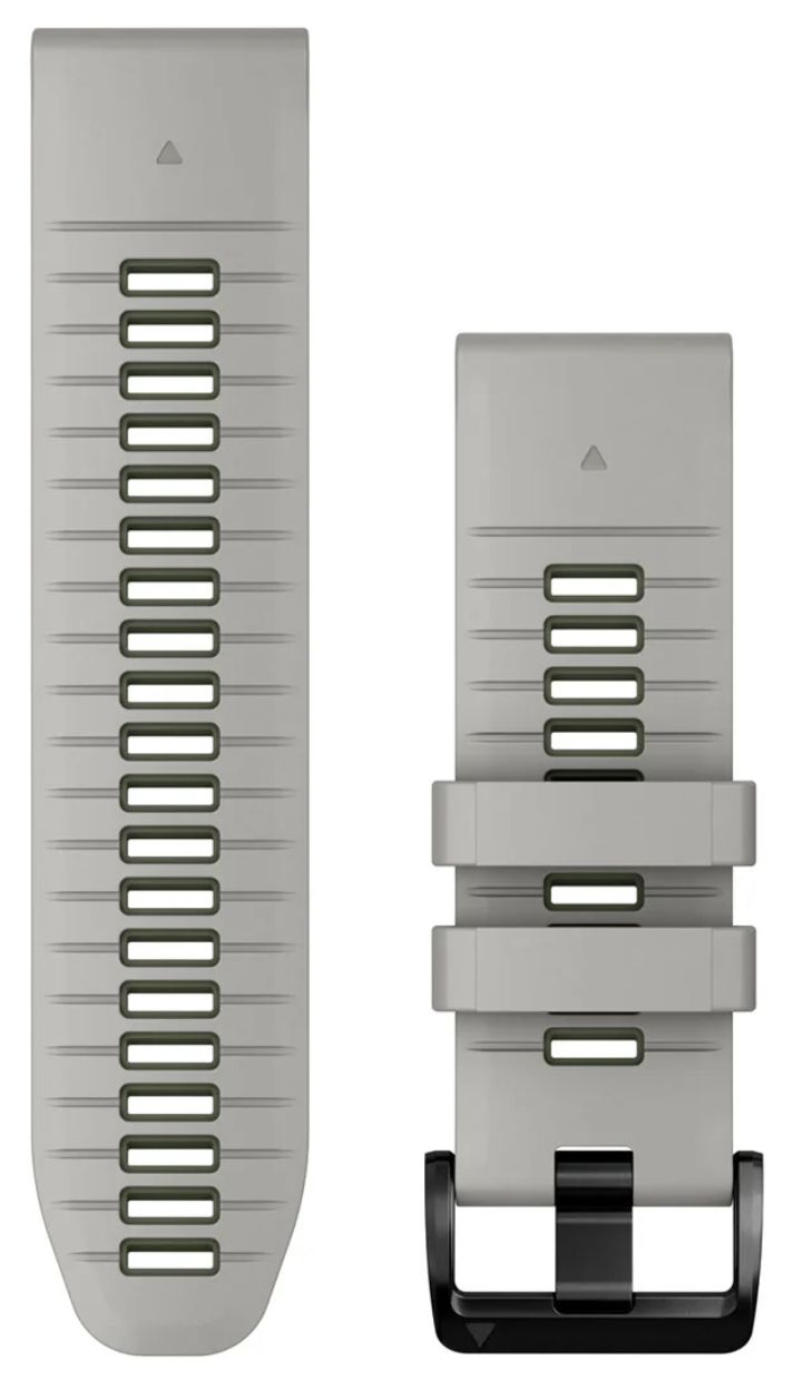 Garmin 010-13281-08 QuickFitÂ® 26 Strap Only Fog Grey/Moss Watch