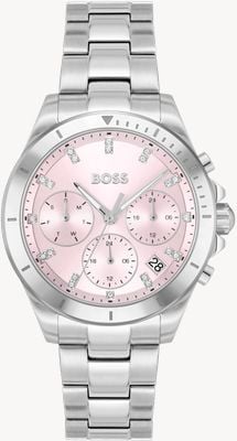 BOSS ALLEY SPORT LUX (36mm) Pink Dial / Stainless Steel Bracelet 1502825