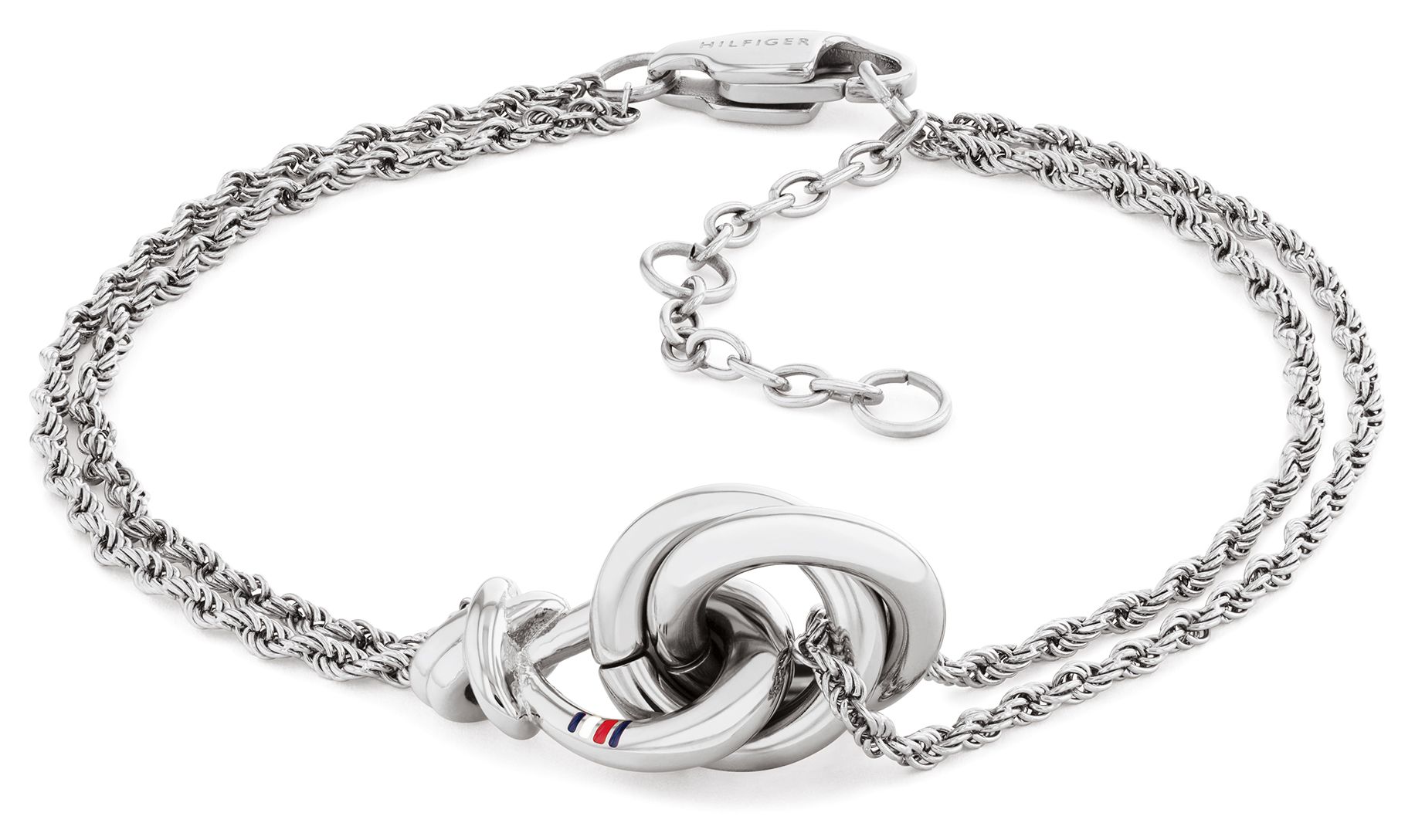 Tommy Hilfiger 2780990 Women's Nautical Knot Bracelet Silver Jewellery