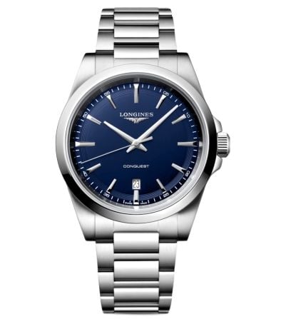 LONGINES L38604926 Men's Conquest 41.00 mm Stainless Steel Watch