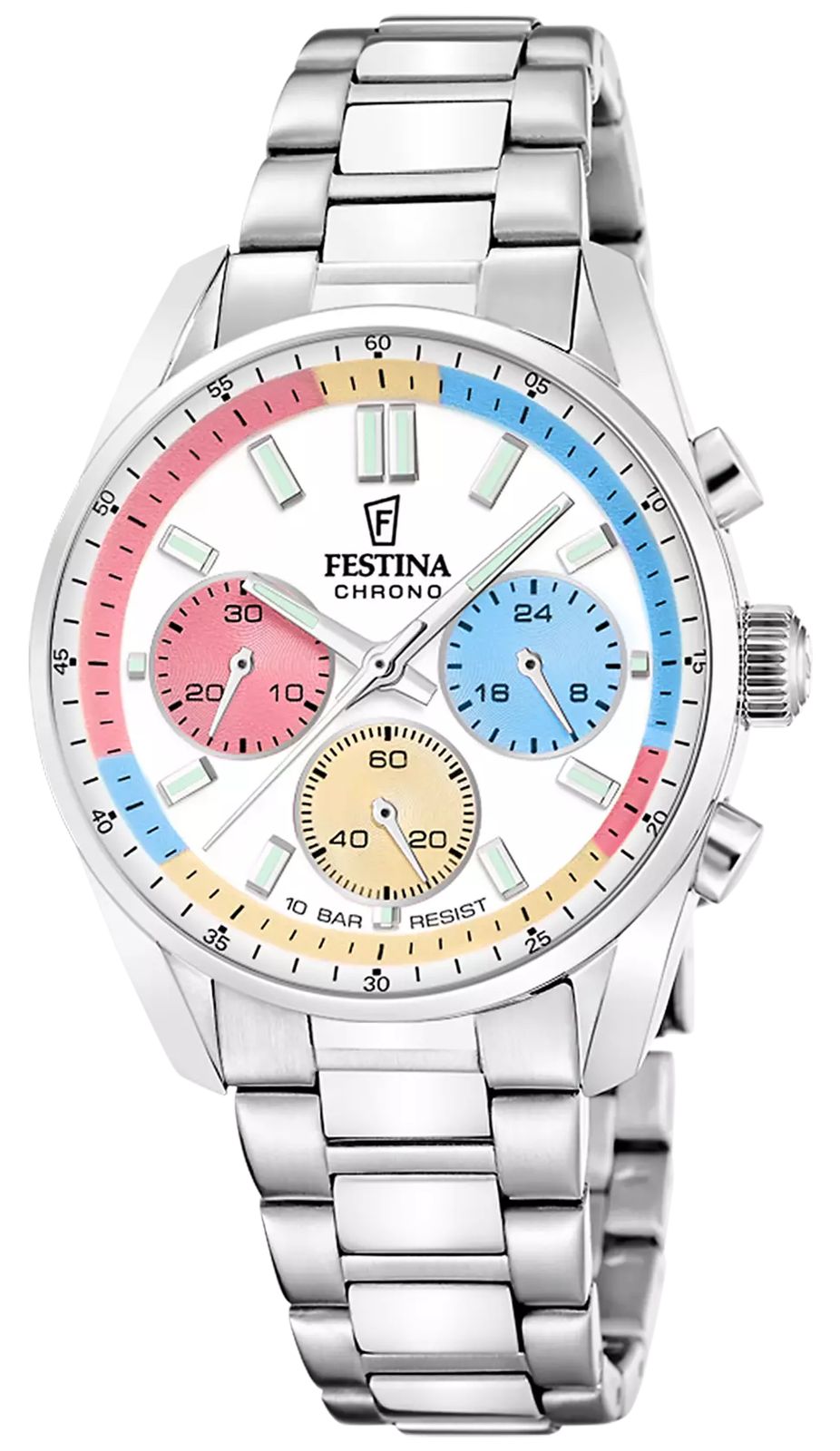 Festina F20753/6 Boyfriend Quartz Chronograph (37.5mm) Multi Watch