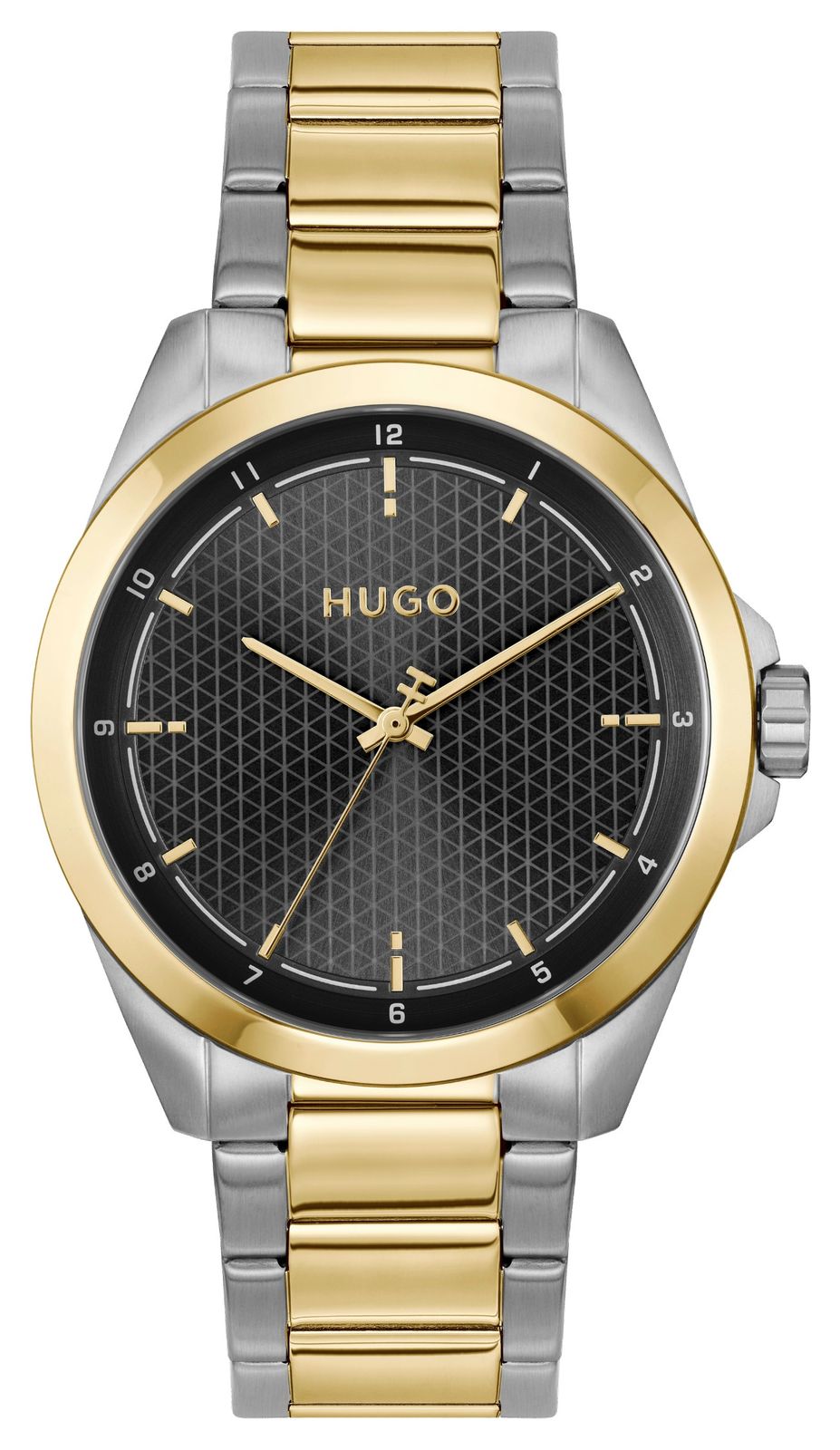 HUGO 1530452 #SEAM Three-Hand Quartz (42.5mm) Black Dial / Watch