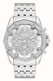 Diesel Stinger Pavé Chronograph (46mm) Silver Pavé Dial / Stainless Steel Bracelet DZ4734