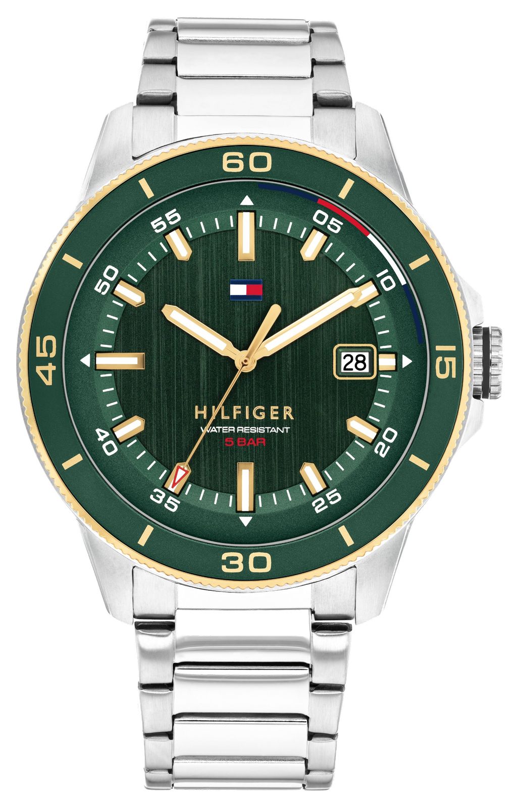 Tommy Hilfiger 1792230 Men's Remy (43mm) Green Dial / Watch
