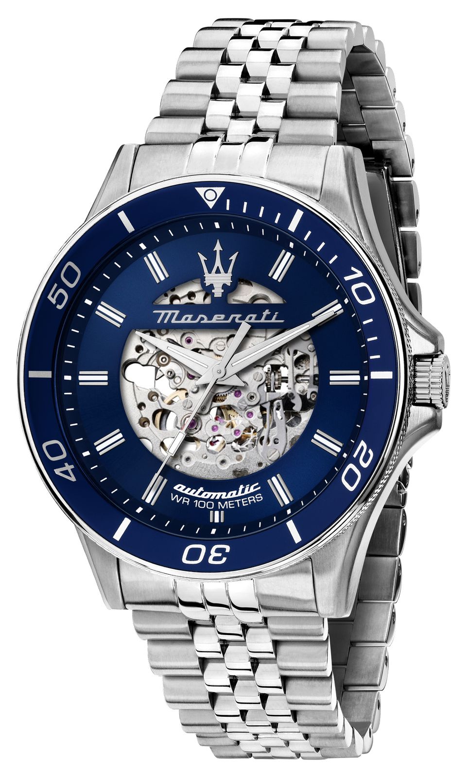 Maserati R8823140011 Men's Sfida Automatic (44mm) Blue Dial Watch