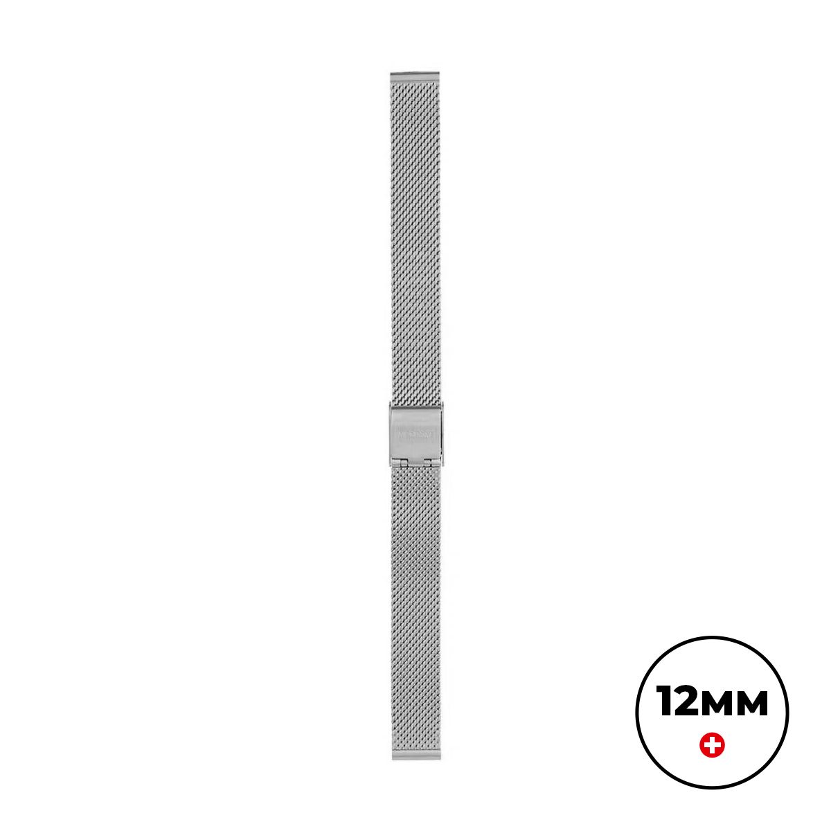 Mondaine FM8912STEM5 Stainless Steel Mesh Bracelet – Silver Watch