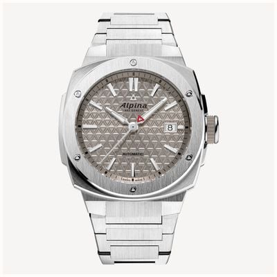 Alpina Alpiner Extreme (40.4mm) Beige Textured Dial / Stainless Steel Bracelet AL-525BG3AE6B