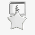 Nomination Classic Star Dropper Sterling Silver & Steel Charm 331801/16