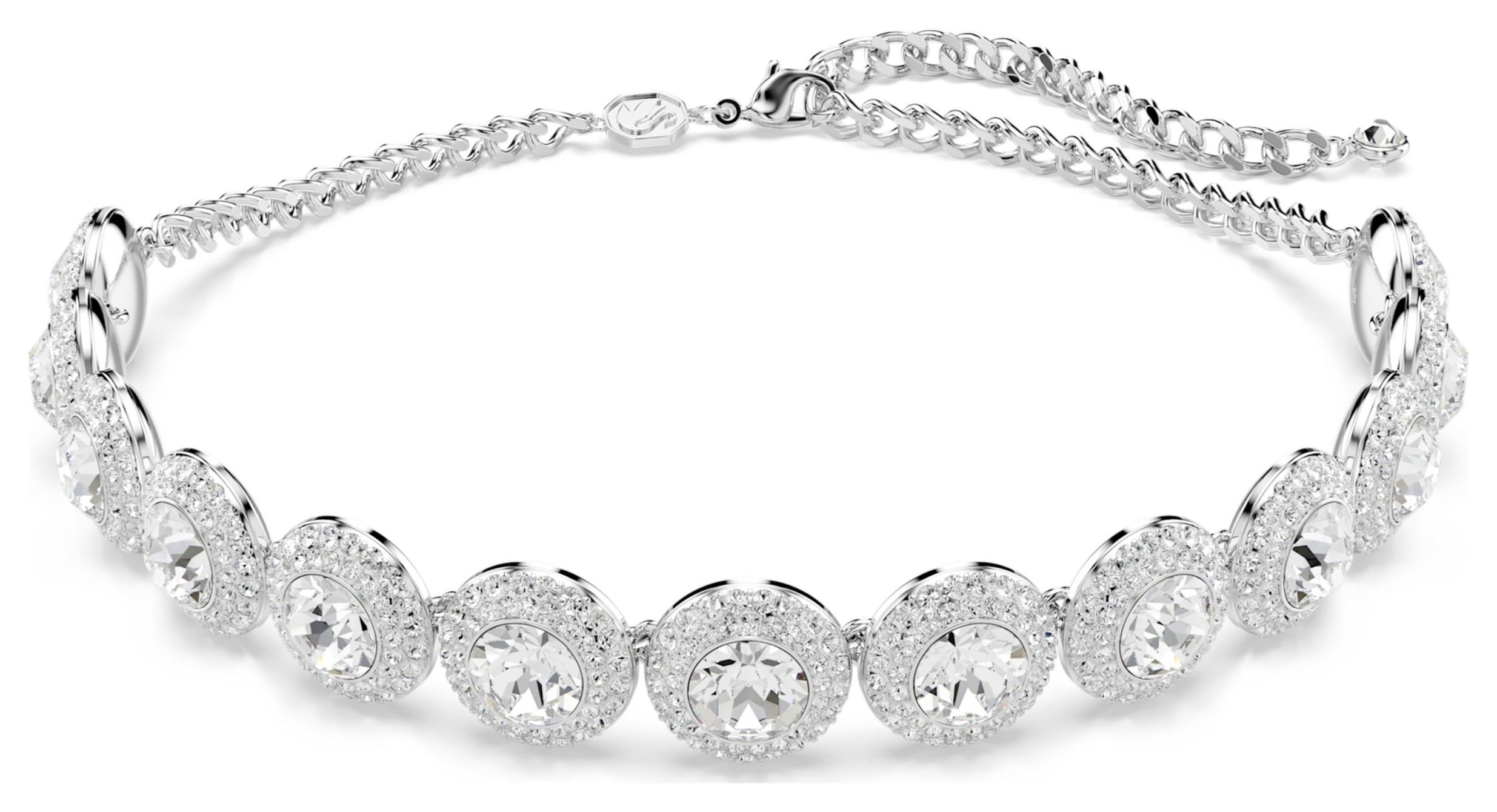 Swarovski 5733194 Una Angelic Choker Rhodium Plated Jewellery