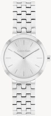 Calvin Klein FORME Two-Hand Quartz (26mm) Silver Dial / Stainless Steel Bracelet 25100186