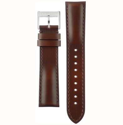 Hamilton Straps Jazzmaster Open Heart Brown Leather Strap 20mm H600326121