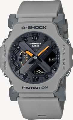 Casio G-Shock Core GA-2300 (42.1mm) Black Hybrid Dial / Grey Resin Strap GA-2300-8AER