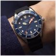 Timex Deepwater Meridian 44mm Blue Dial Rubber Mens Automatic TW3A01700 - alternate view 2