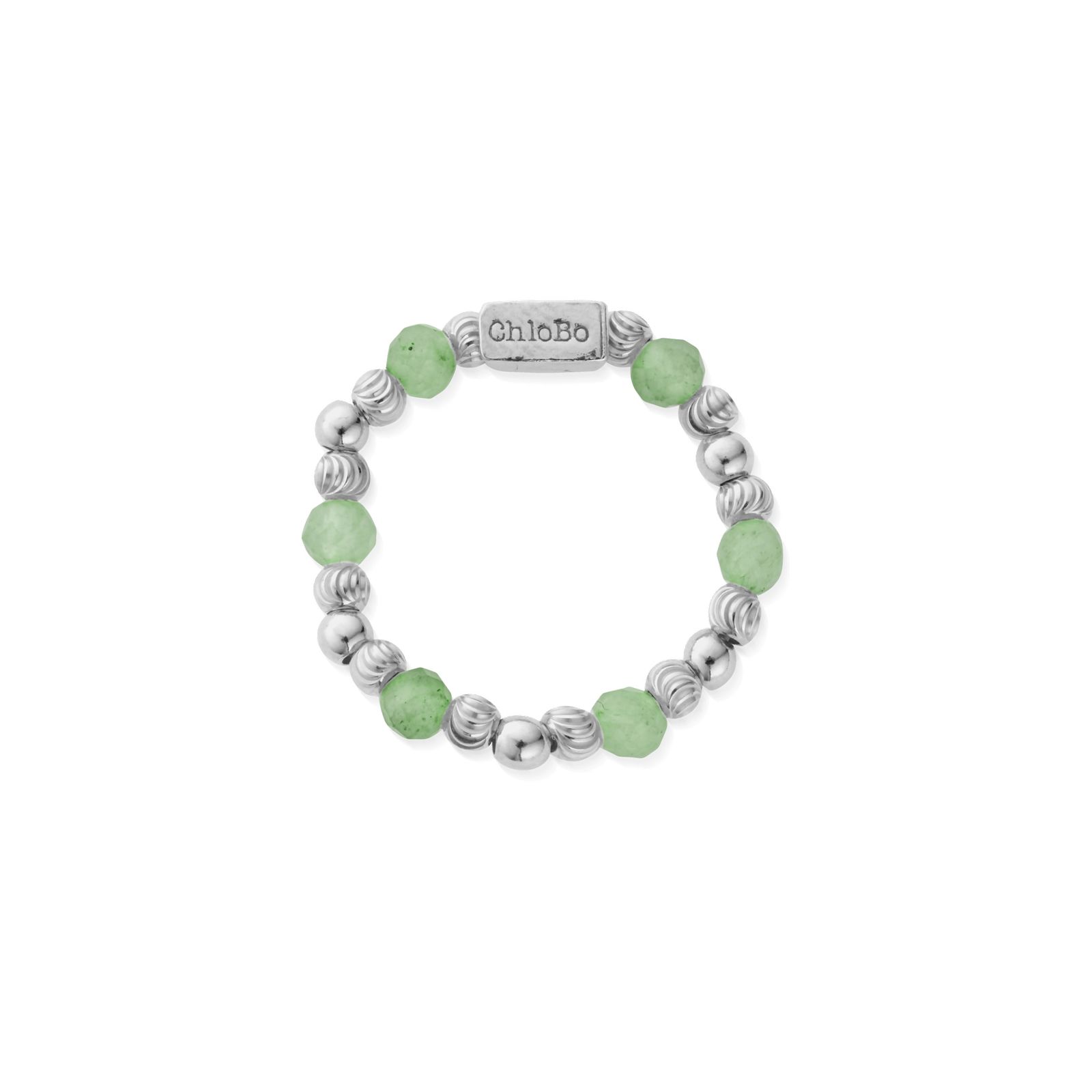 SR1A In Bloom HAPPINESS Aventurine Ring (Small) - 925 Jewellery - ChloBo - Modalova