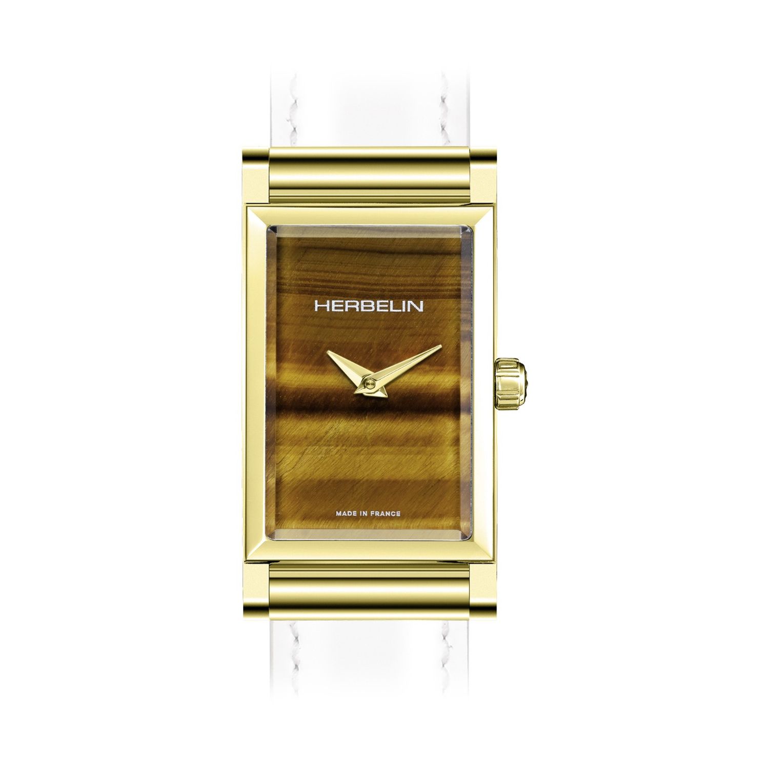 Herbelin H17444PS07 AntarÃ¨s Watch Case - Tigers Eye Dial /
