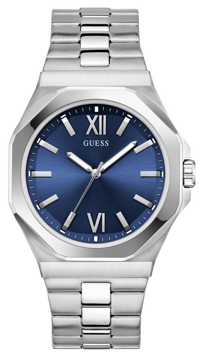 Guess GW0849G1 EMPEROR (41.5mm) Blue Sunray Dial / Stainless Watch
