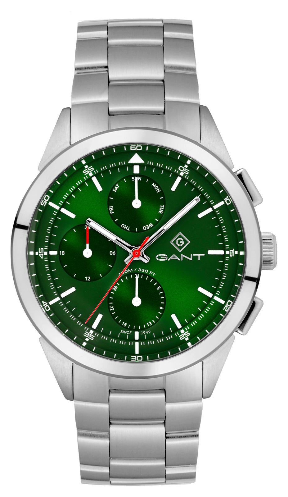 GANT G188003 Men's WEBSTER (42mm) Green Dial / Stainless Watch