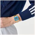 Adidas Originals Digital Two Gold Bracelet With Blue Dial AOST26523 - alternate view 2
